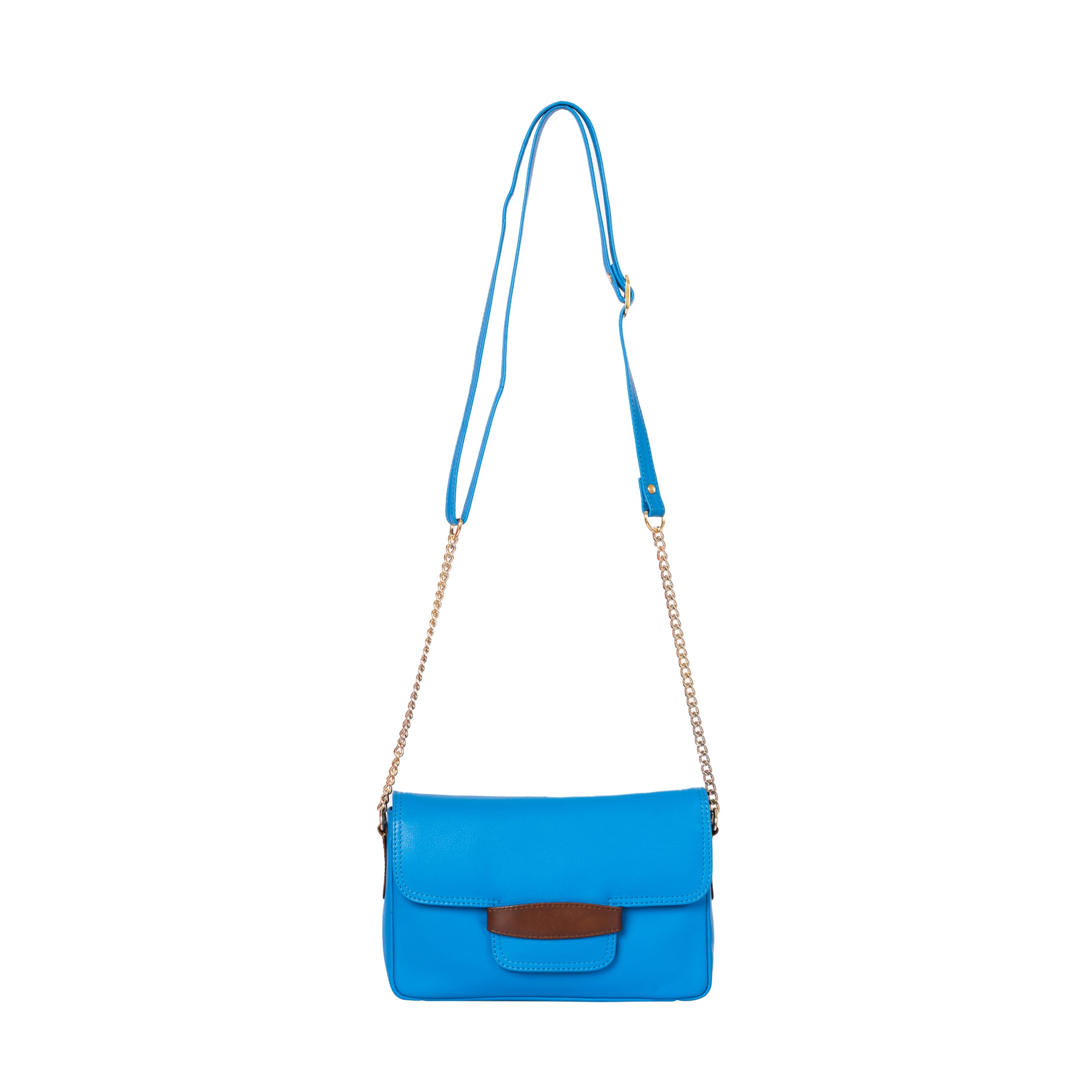 Blue Savana Waxy Hand Bag - Labbaik International