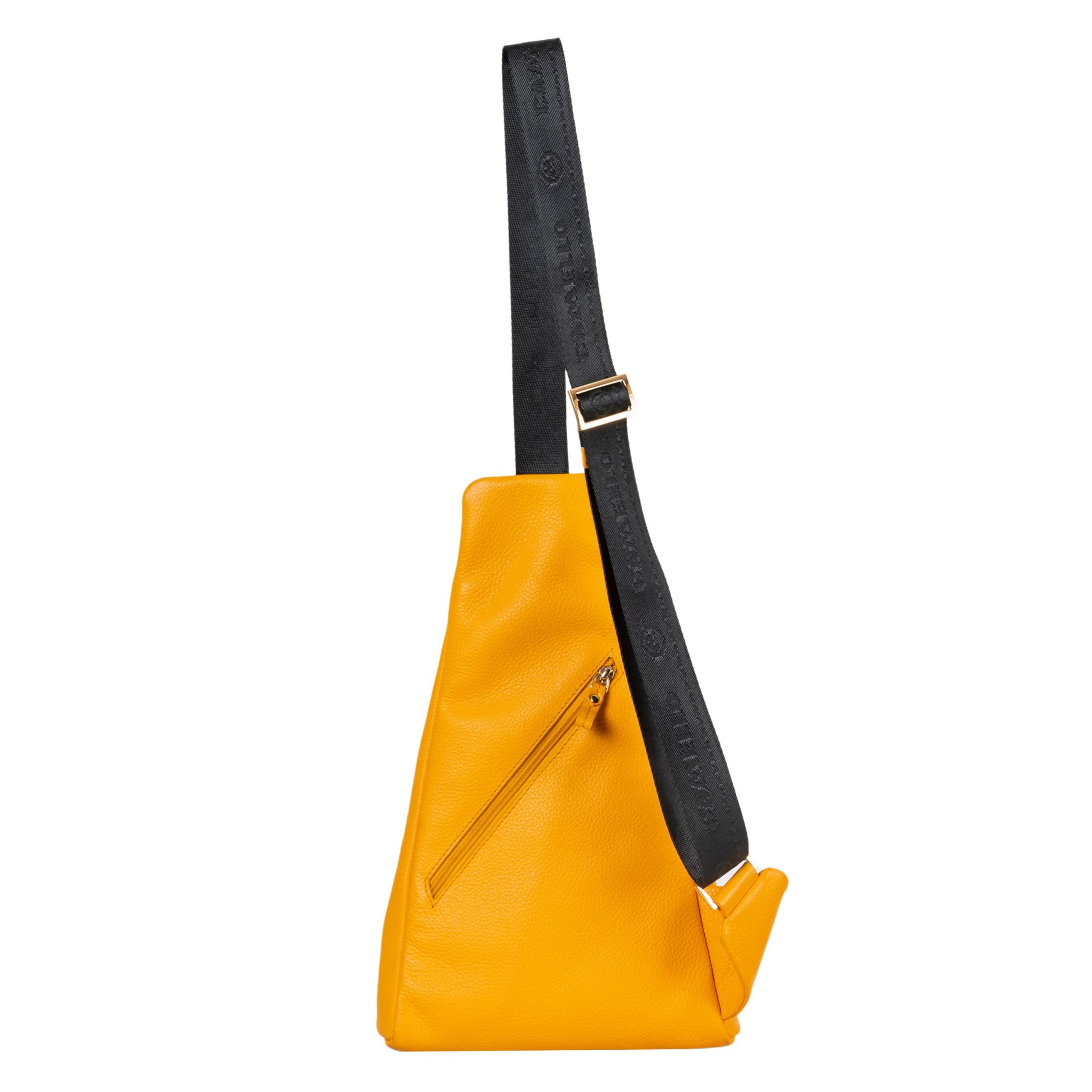 Montana Premium Luxury Lemon Yellow Crossbody bag