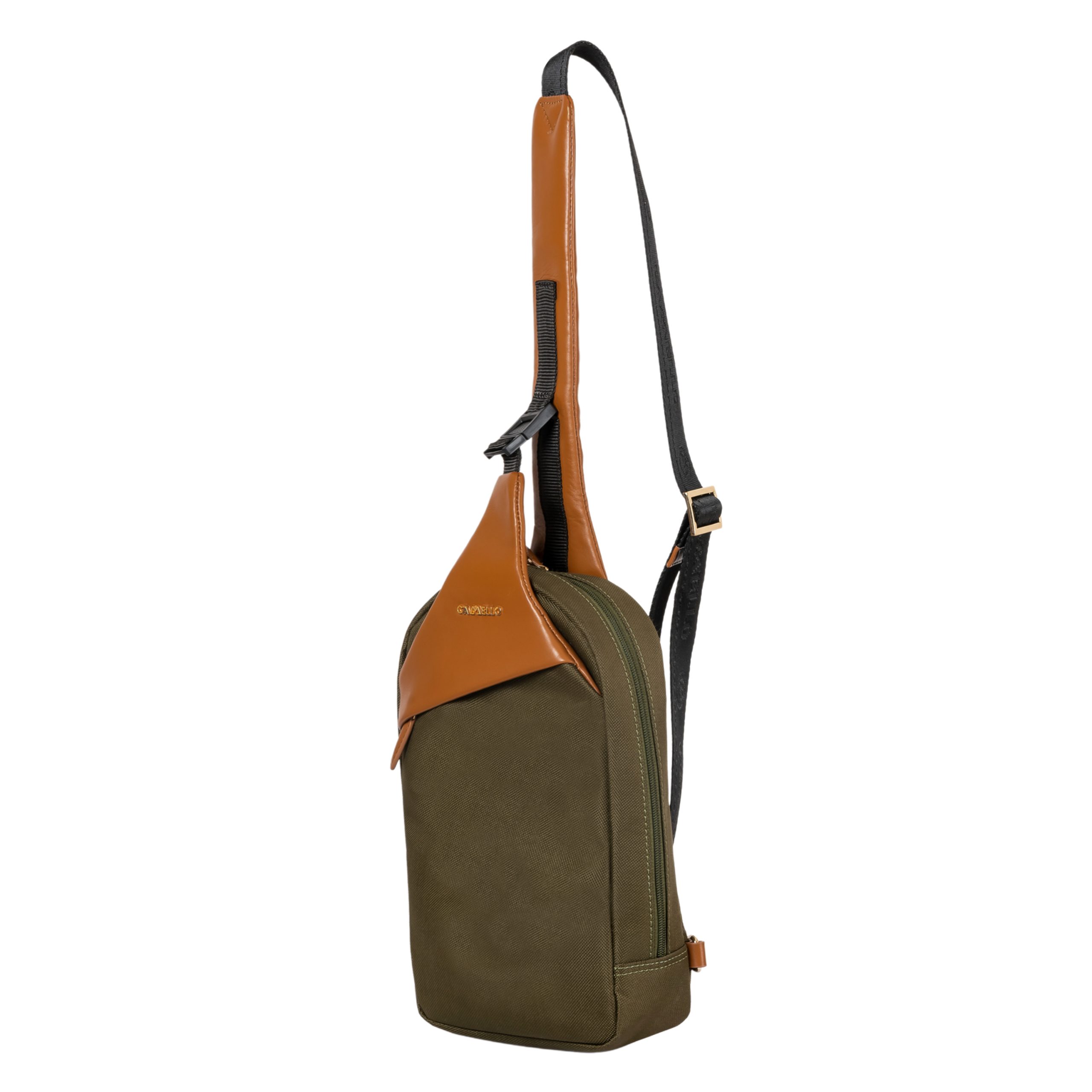 Premium multi purpose Military Green Nylon Crossbody bag - Image 6